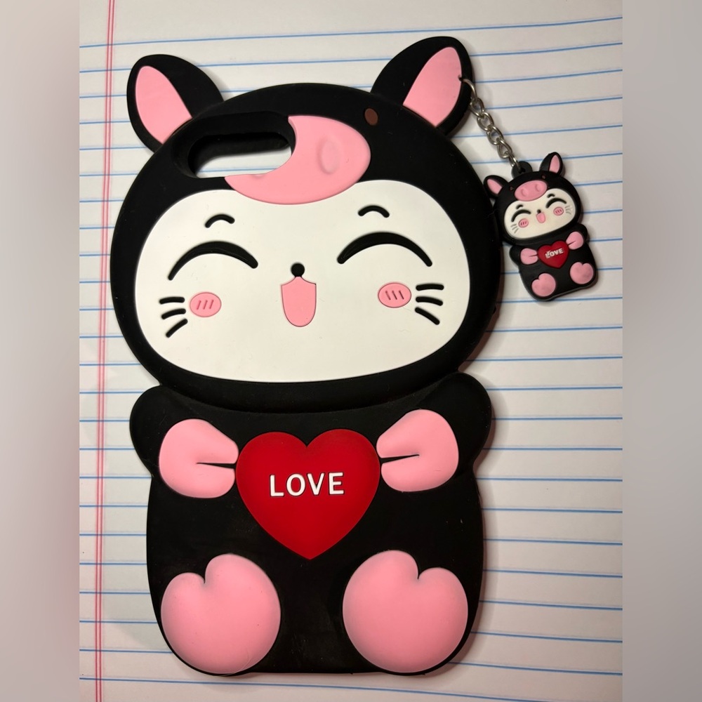 Cute Love Kitty iPhone 7plus/8plus Case